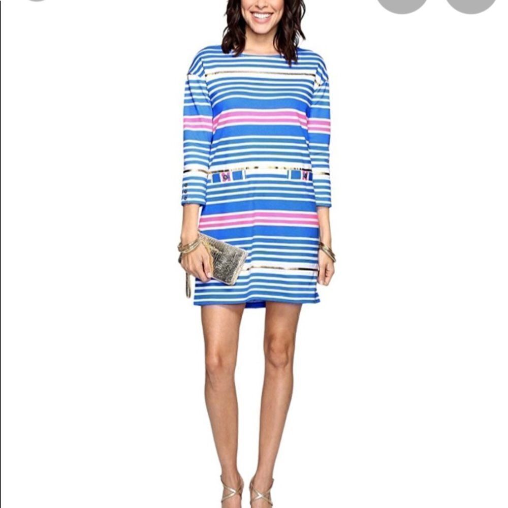Lilly Pulitzer Lena striped midi dress size XXS